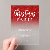 Elegant Holiday Party - Uitnodiging voor Kerstmis (Insitu (Draagbaar))