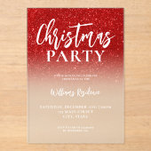 Elegant Holiday Party - Uitnodiging voor Kerstmis (Voorkant)