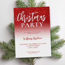 Elegant Holiday Party - Uitnodiging voor Kerstmis
