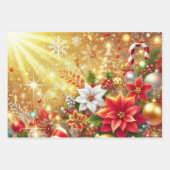 Elegant Holiday Sparkle-inpakpapier Inpakpapier Vel (Voorkant 2)