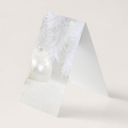 Elegant Holiday Tented Earning Display Kaarten (Achterkant)