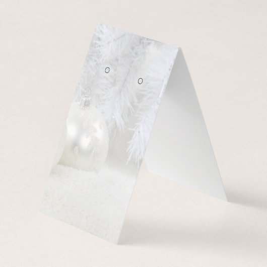 Elegant Holiday Tented Earning Display Kaarten (Voorkant)