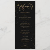 Elegant Holidays Sparkles Menu  (Voorkant)