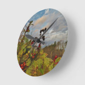 Elegant Holly Christmas, Ronde Klok (Hoek)