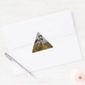 Elegant Holly Christmas, Sticker (Envelop)