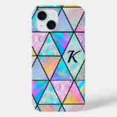 Elegant holografisch kleurrijk Case-Mate iPhone case (Achterkant)