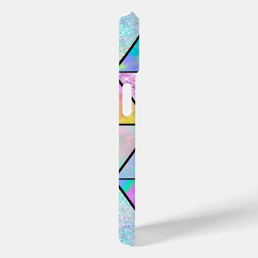 Elegant holografisch kleurrijk Case-Mate iPhone case (Achterkant / Rechts)