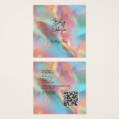 Elegant holografisch Visitekaartje (Voorkant /achterkant)