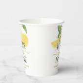 Elegant Home Sweet Home Lemon Thema Party Papieren Bekers (Links)