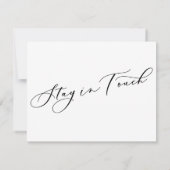 Elegant Home Sweet Home Nieuw adres Aankondiging (Achterkant)