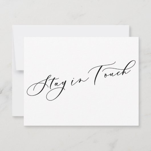 Elegant Home Sweet Home Nieuw adres Aankondiging (Achterkant)