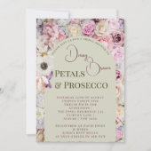 Elegant Honey Floral Arch Summer Vrijgezellenfeest Kaart (Voorkant)