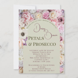 Elegant Honey Floral Arch Summer Vrijgezellenfeest Kaart