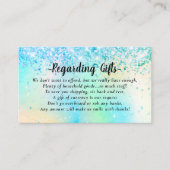 Elegant Honeymoon Fund vrijgezellenfeest of bruilo Informatiekaartje (Voorkant)