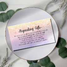 Elegant Honeymoon Fund vrijgezellenfeest of bruilo