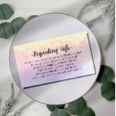 Elegant Honeymoon Fund vrijgezellenfeest of bruilo Informatiekaartje