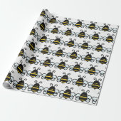 Elegant honingbedrijfsverpakkings papier (Uitgerold)