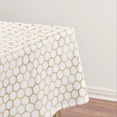 Elegant honingraat Weddenschap Tafelkleed (Voorbeeld)