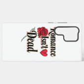 Elegant Hopeless Romantic Quote Samsung Galaxy Hoesje (Achterkant horizontaal)