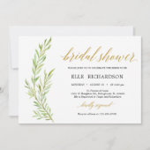 Elegant horizontaal vrijgezellenfeest met groen go kaart (Voorkant)