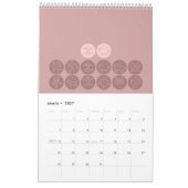 Elegant Horoscope Agenda Kalender (Mar 2027)