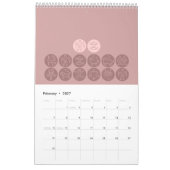 Elegant Horoscope Agenda Kalender (Feb 2027)