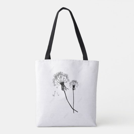 Elegant Horse and Buggy Wedding Tote Bag (Achterkant)
