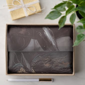 Elegant Horse Art Abstract Ink Tissuepapier (Geschenk)