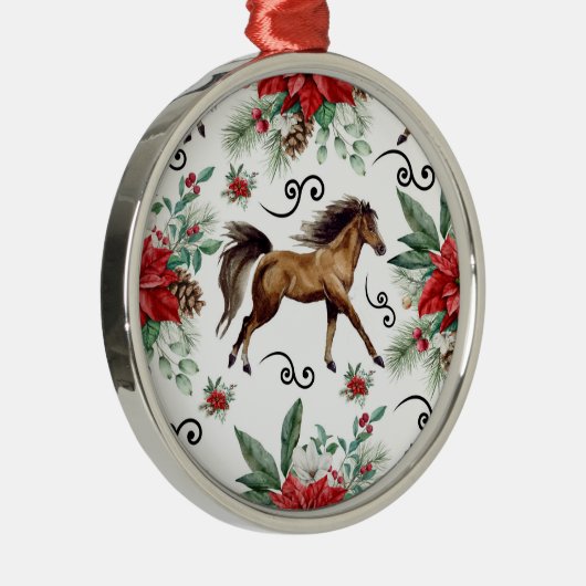 Elegant Horse Christmas Ornament Keepsake (Rechts)