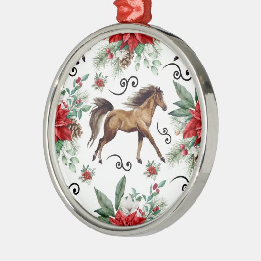 Elegant Horse Christmas Ornament Keepsake (Links)