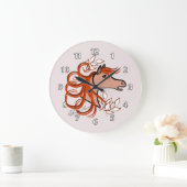 Elegant Horse Head Grote Klok (Huis)