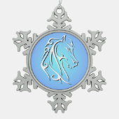 Elegant Horse Head Ornament (Voorkant)