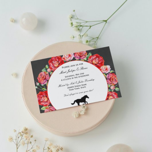 Elegant Horse Invitation Kaart