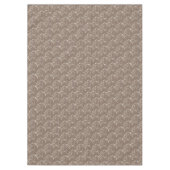 Elegant Horse Pattern on Beige Tafelkleed (Voorkant)