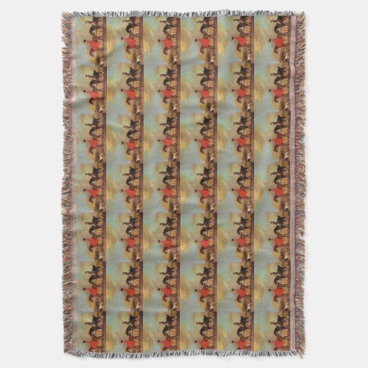 ELEGANT HORSE RIDING DEKEN (Voorkant Verticaal)