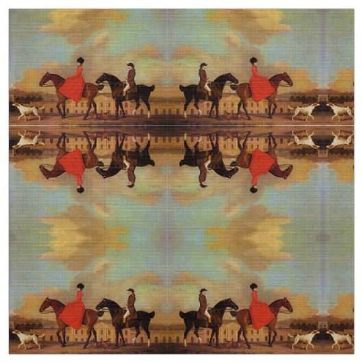 ELEGANT HORSE RIDING STOF (Swatch)
