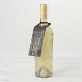 Elegant Hostess Gift Wine Fles Hanger (Schuin)