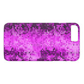 Elegant Hot Pink DiscoBall Glitter & Sparkles Case-Mate iPhone Case (Achterkant (Horizontaal))
