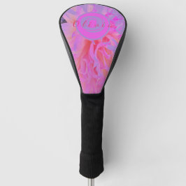 Elegant Hot Pink en Magenta Decorative Dahlia Gol Golfheadcover