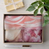 Elegant, hot-roze en crèmepapier voor peonies tissuepapier (Geschenk)