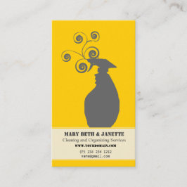 Elegant House Organizing Housekeeping Services Visitekaartje