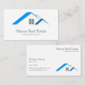 Elegant House Roof Real Estate - Visitekaartje (Voorkant / Achterkant)