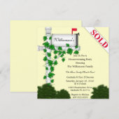 Elegant Housewarming Invitation Kaart (Voorkant / Achterkant)