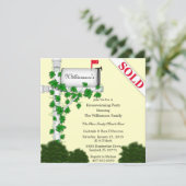 Elegant Housewarming Invitation Kaart (Staand voorkant)