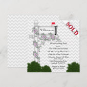 Elegant Housewarming Invitation Kaart (Voorkant / Achterkant)