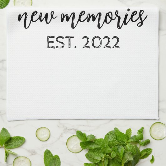 Elegant Housewarming New Home Gift Tea Towel Theedoek (Gevouwen)