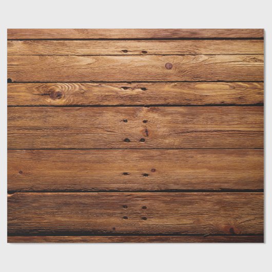 Elegant houtwappapier cadeaupapier (Vlak)