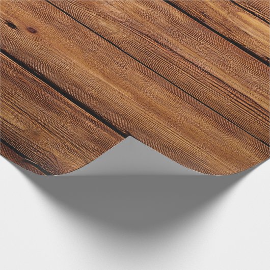 Elegant houtwappapier cadeaupapier (Hoek)