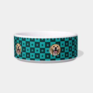 Elegant huisdieraccessoire Op maat gemaakte monogr Voerbakje