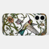 Elegant hummingbird artwork botanical boho chic Case-Mate iPhone case (Achterkant (horizontaal))